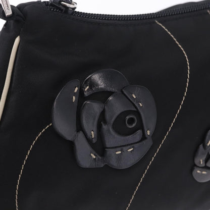 Prada Shoulder Tessuto, Black, Nylon, Shoulder Bag