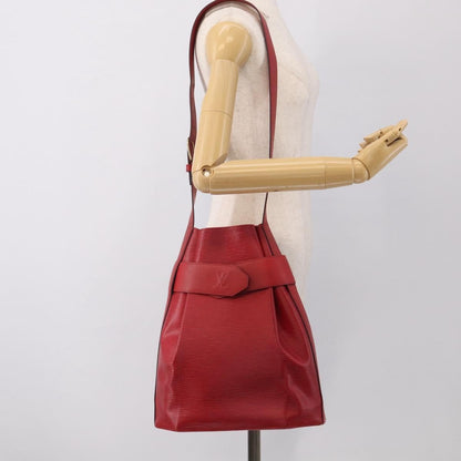 Louis Vuitton Vintage Sac d'Epaule Epi Leather, Red, Leather, Handbag