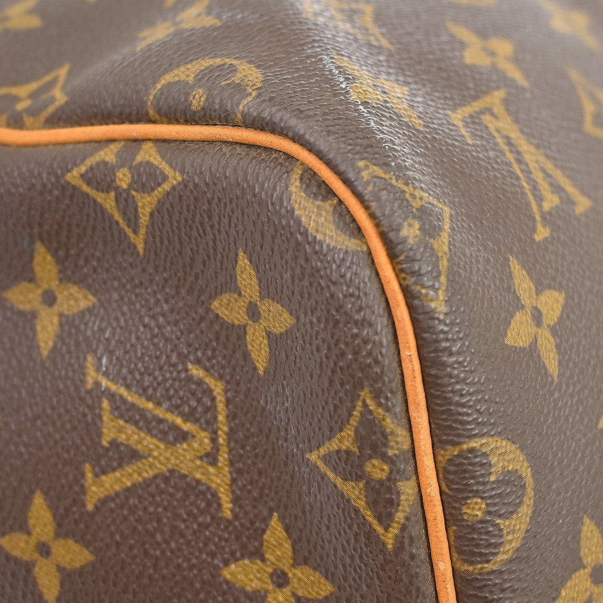 Louis Vuitton Keepall Monogram Canvas, Brown, Canvas, Travel Bag