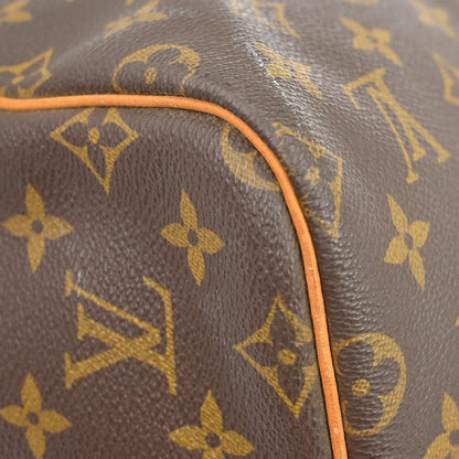 Louis Vuitton Keepall Monogram Canvas, Brown, Canvas, Travel Bag