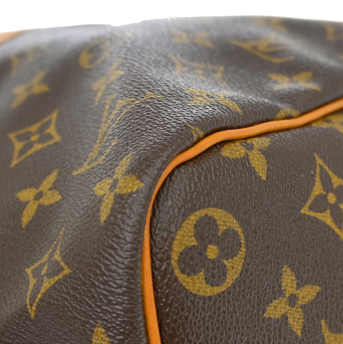Louis Vuitton Keepall Monogram Canvas, Brown, Canvas, Travel Bag