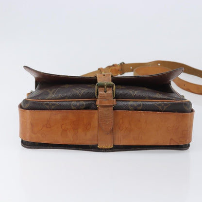 Louis Vuitton Cartouchiere Monogram Canvas, Brown, Canvas, Handbag