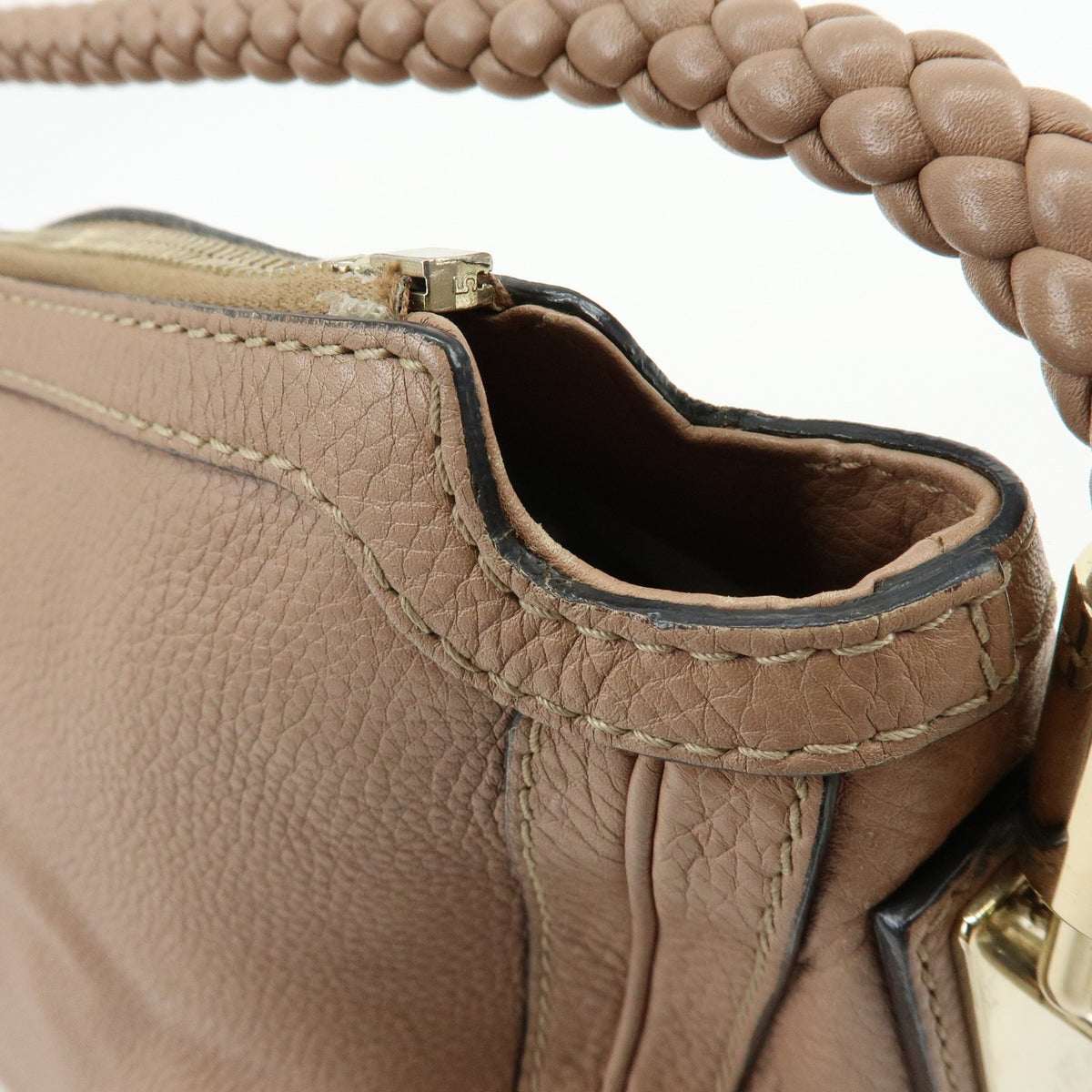 Gucci Bella Hobo Leather, Pink, Leather, Shoulder Bag