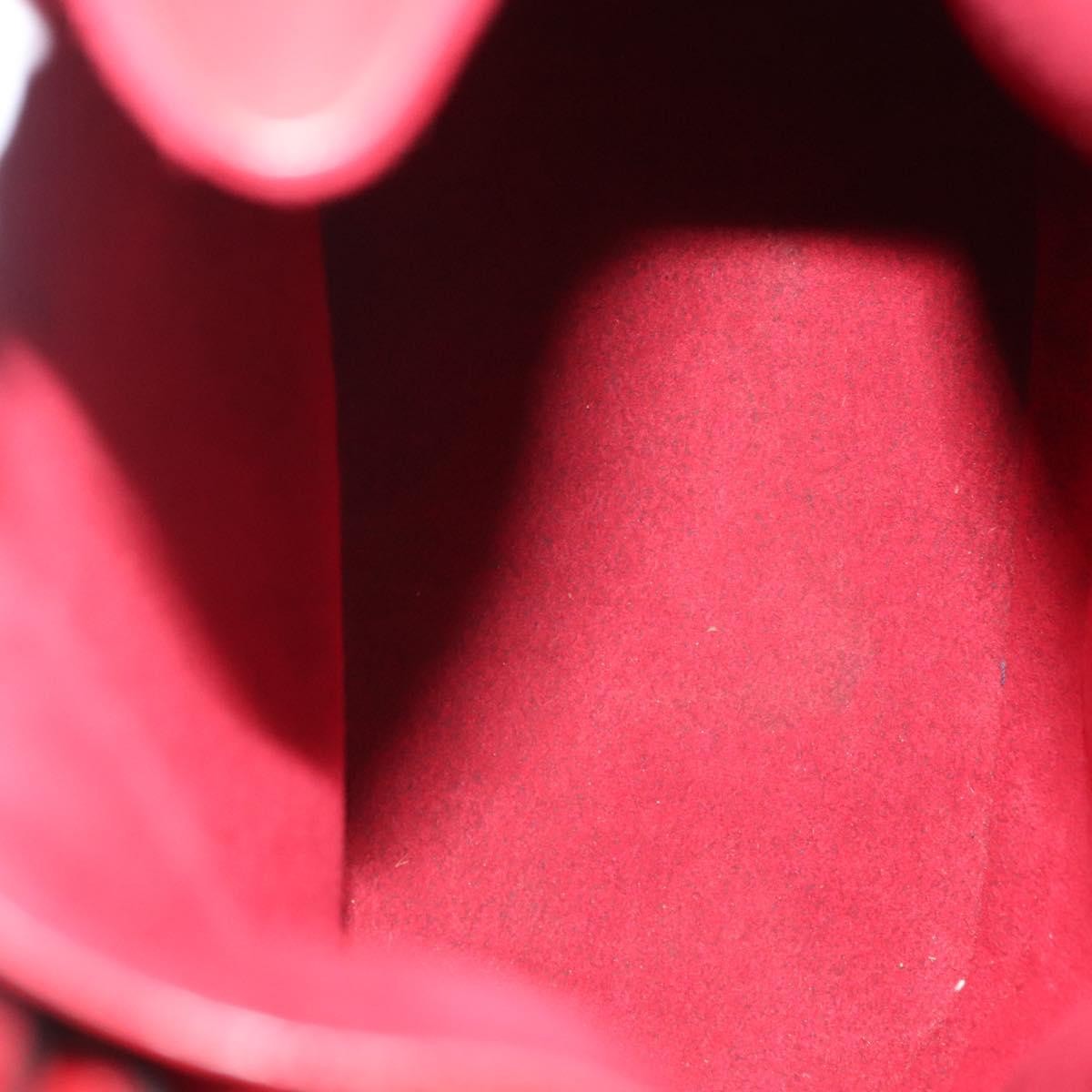 Louis Vuitton Vintage Sac d'Epaule Handbag Epi, Red, Leather, Shoulder Bag