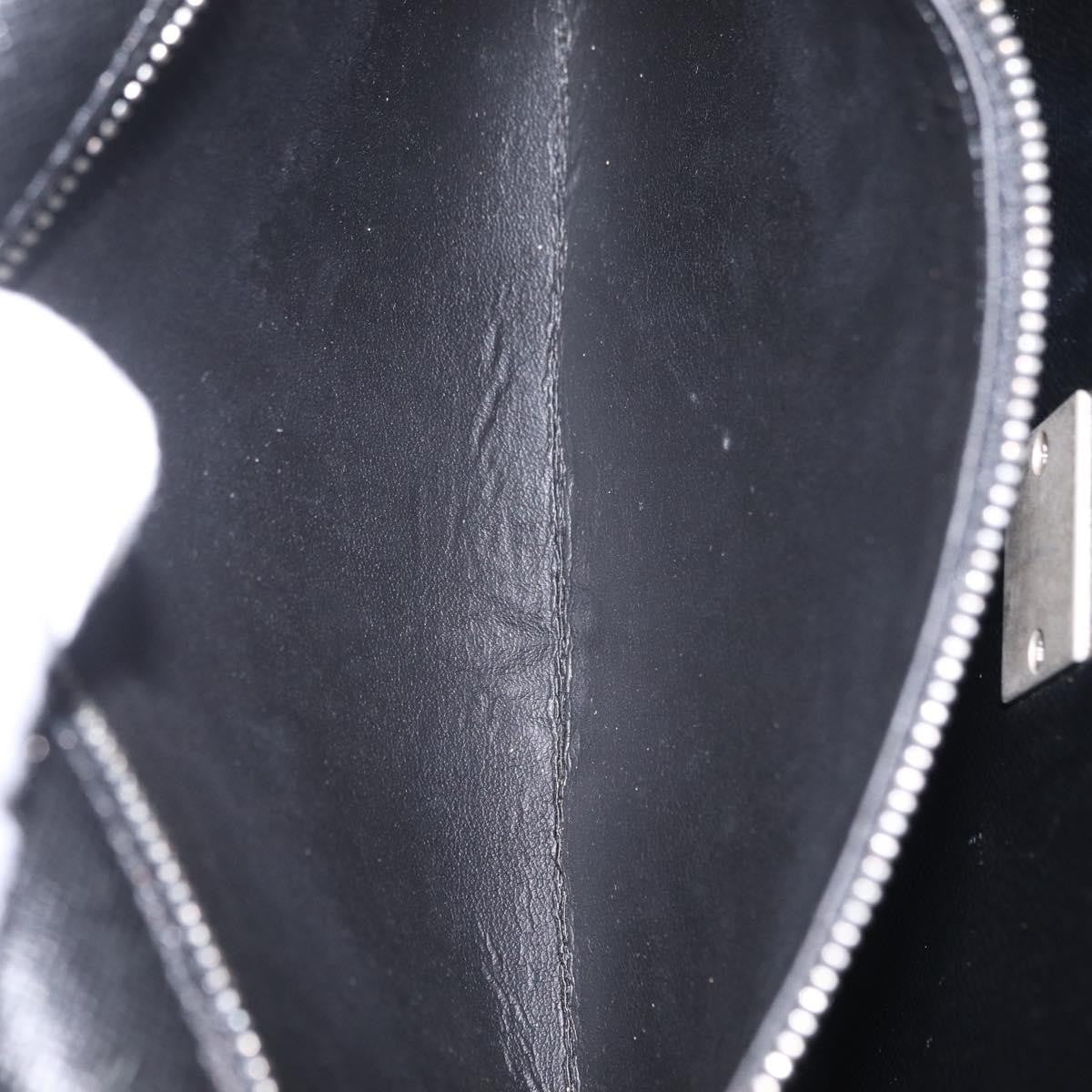 Louis Vuitton Selenga Pochette Taiga Leather, Gray, Leather, Clutch