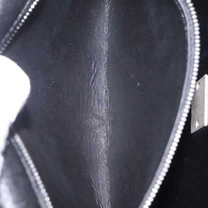 Louis Vuitton Selenga Pochette Taiga Leather, Gray, Leather, Clutch