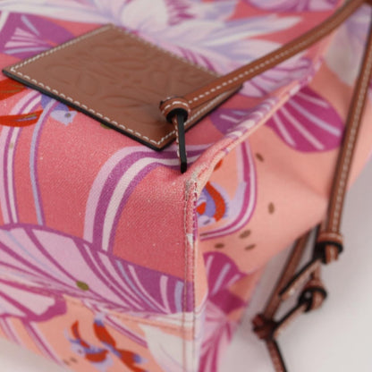 Loewe Paula's Ibiza Cushion Printed Canvas, Pink, Canvas, Tote Bag