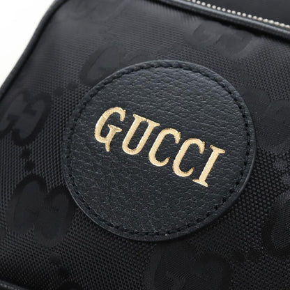Gucci Off the Grid Messenger GG Econyl, Black, Canvas, Handbag