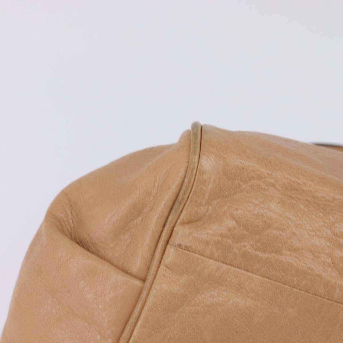 Chloe Ethel Leather, Beige, Leather, Handbag
