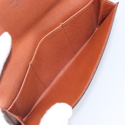 Louis Vuitton Long Macassar Monogram Canvas, Brown, Canvas, Wallet