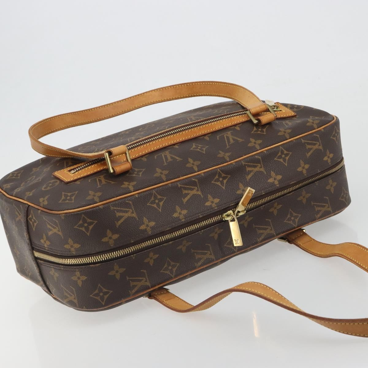 Louis Vuitton Cite Monogram Canvas, Brown, Canvas, Handbag