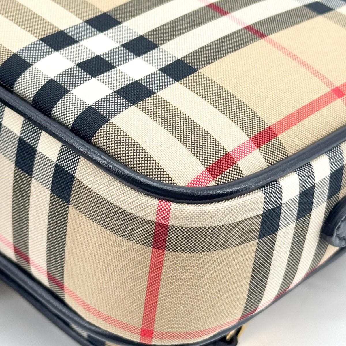 Burberry Camera Horseferry Print Coated Canvas, Multicolour, Canvas, Handbag