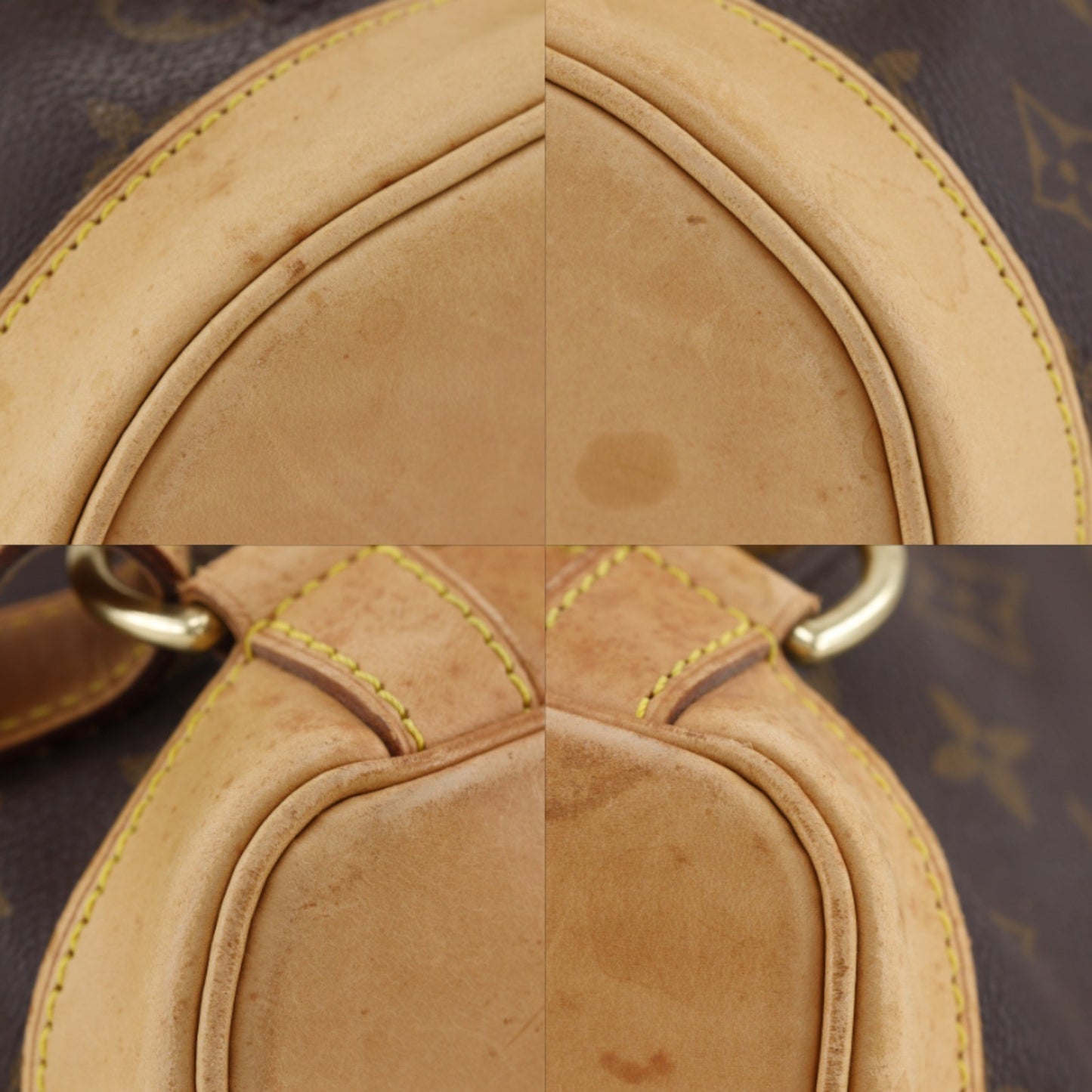 Louis Vuitton Montsouris Monogram, Brown, Canvas, Backpack