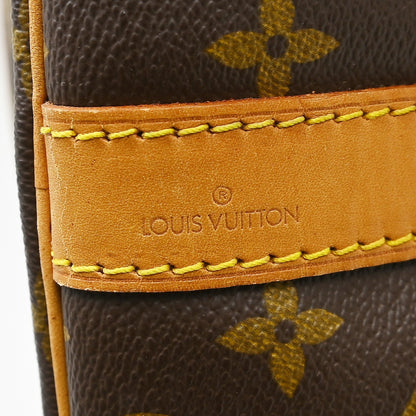 Louis Vuitton Keepall Bandouliere Monogram Canvas, Brown, Canvas, Travel Bag