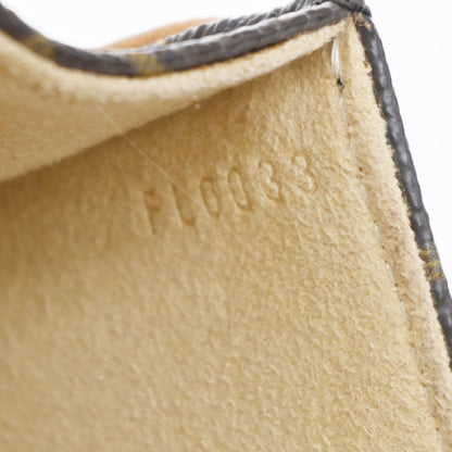 Louis Vuitton Florentine Waist Monogram Canvas, Brown, Leather, Clutch