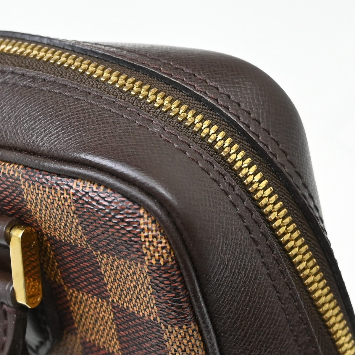 Louis Vuitton Brera Damier, Brown, Canvas, Handbag