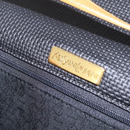 Saint Laurent Vintage Shoulder bag leather, Black, Leather, Shoulder Bag