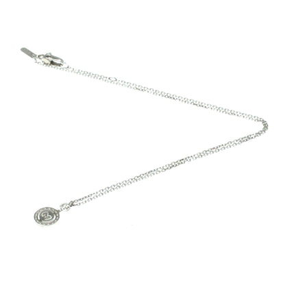 Gucci Icon Twirl 18K White Gold with Diamonds, Silver, White Gold, Necklace