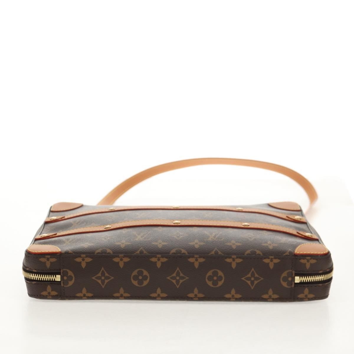 Louis Vuitton Soft Trunk Messenger Monogram Canvas, Brown, Canvas, Shoulder Bag