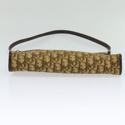 Christian Dior Vintage Trotter Canvas, Brown, Canvas, Shoulder Bag