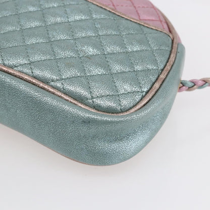 Gucci Trapuntata Camera Lambskin, Blue, Leather, Shoulder Bag