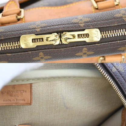 Louis Vuitton Deauville Monogram, Brown, Canvas, Handbag