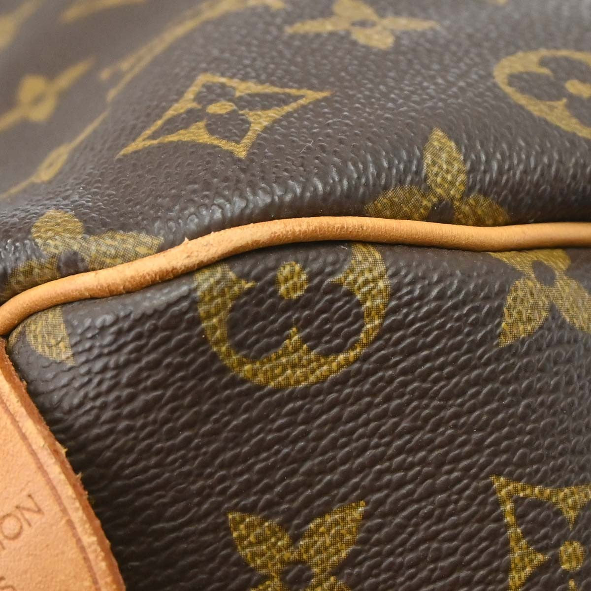 Louis Vuitton Keepall Monogram Canvas, Brown, Canvas, Travel Bag