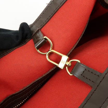 Louis Vuitton Cabas Rivington Damier, Brown, Canvas, Tote Bag
