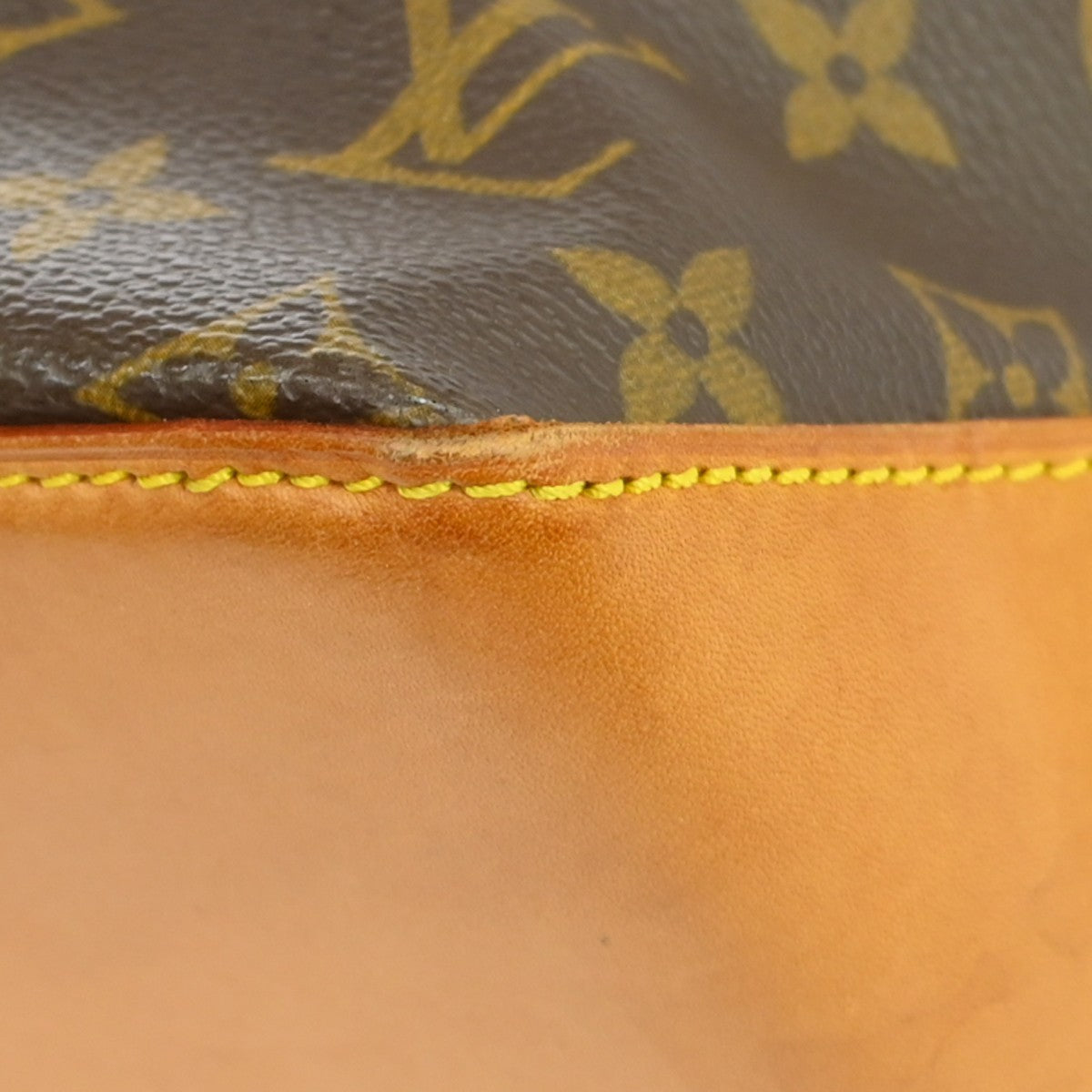 Louis Vuitton Cabas Mezzo Monogram Canvas, Brown, Canvas, Tote Bag