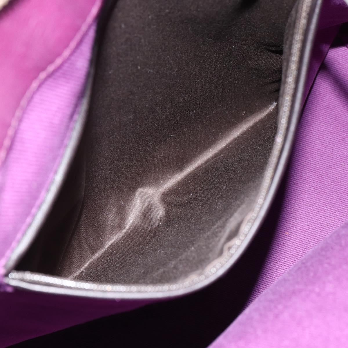 Saint Laurent Bicolor Muse Two Cabas Leather, Purple, Leather, Tote Bag
