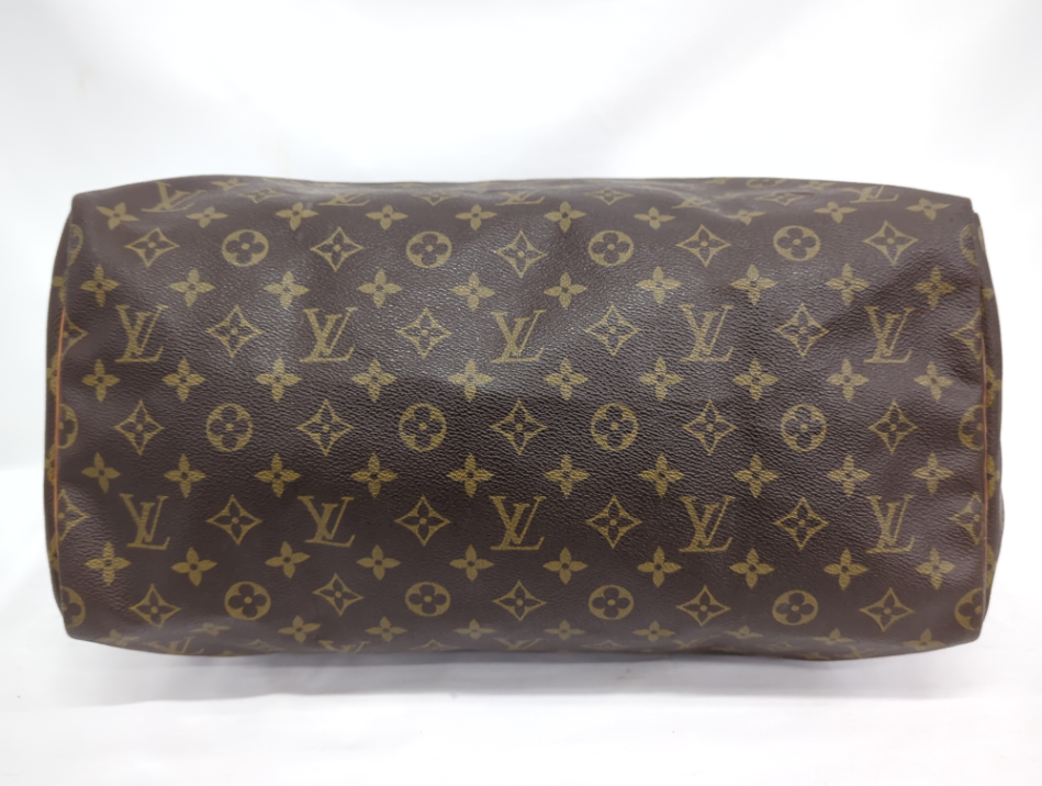 Louis Vuitton Speedy Handbag Monogram Canvas, BROWN, CANVAS, Handbag