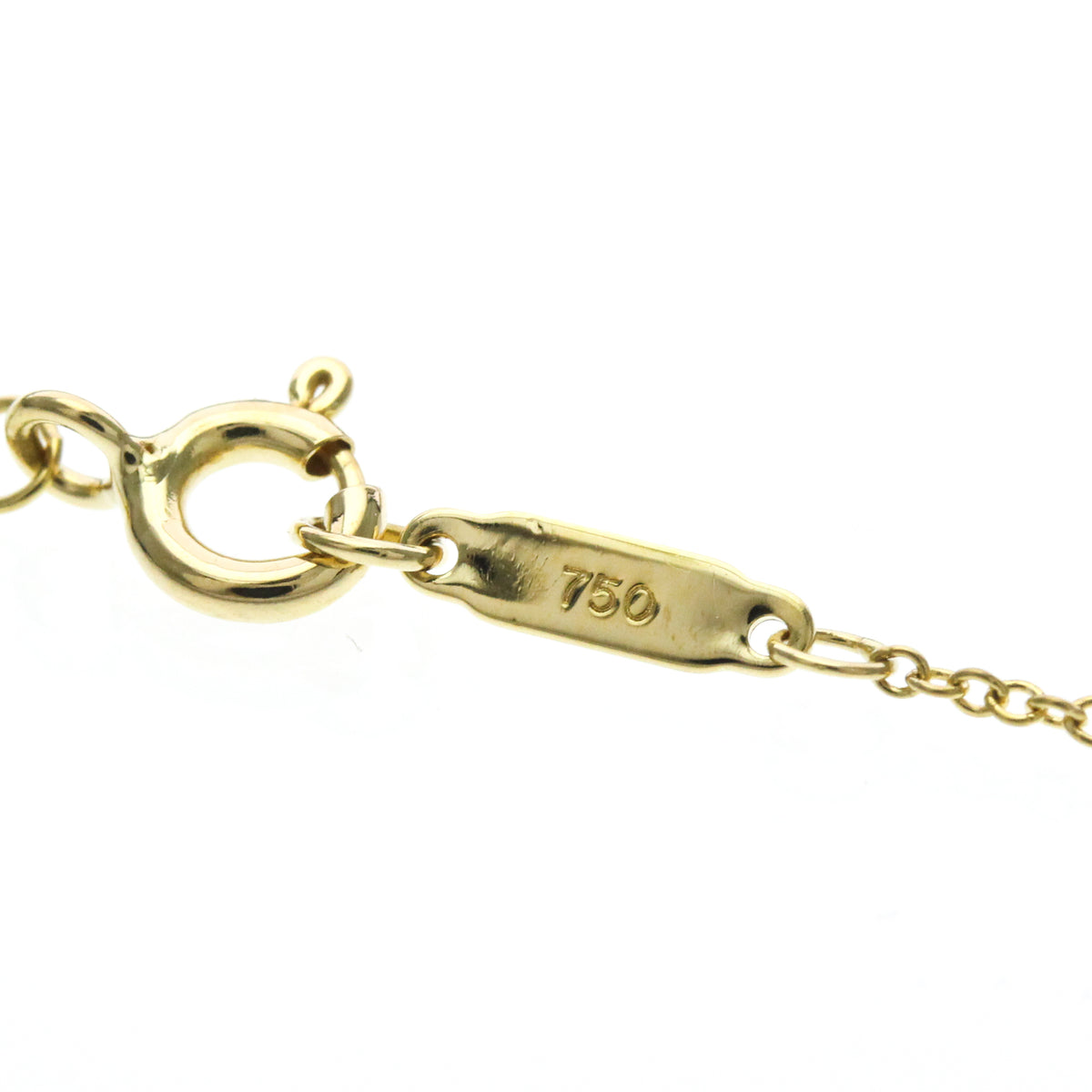 Tiffany & Co. Cross Pendant 18K Yellow Gold with Diamond, Gold, Yellow Gold, Necklace