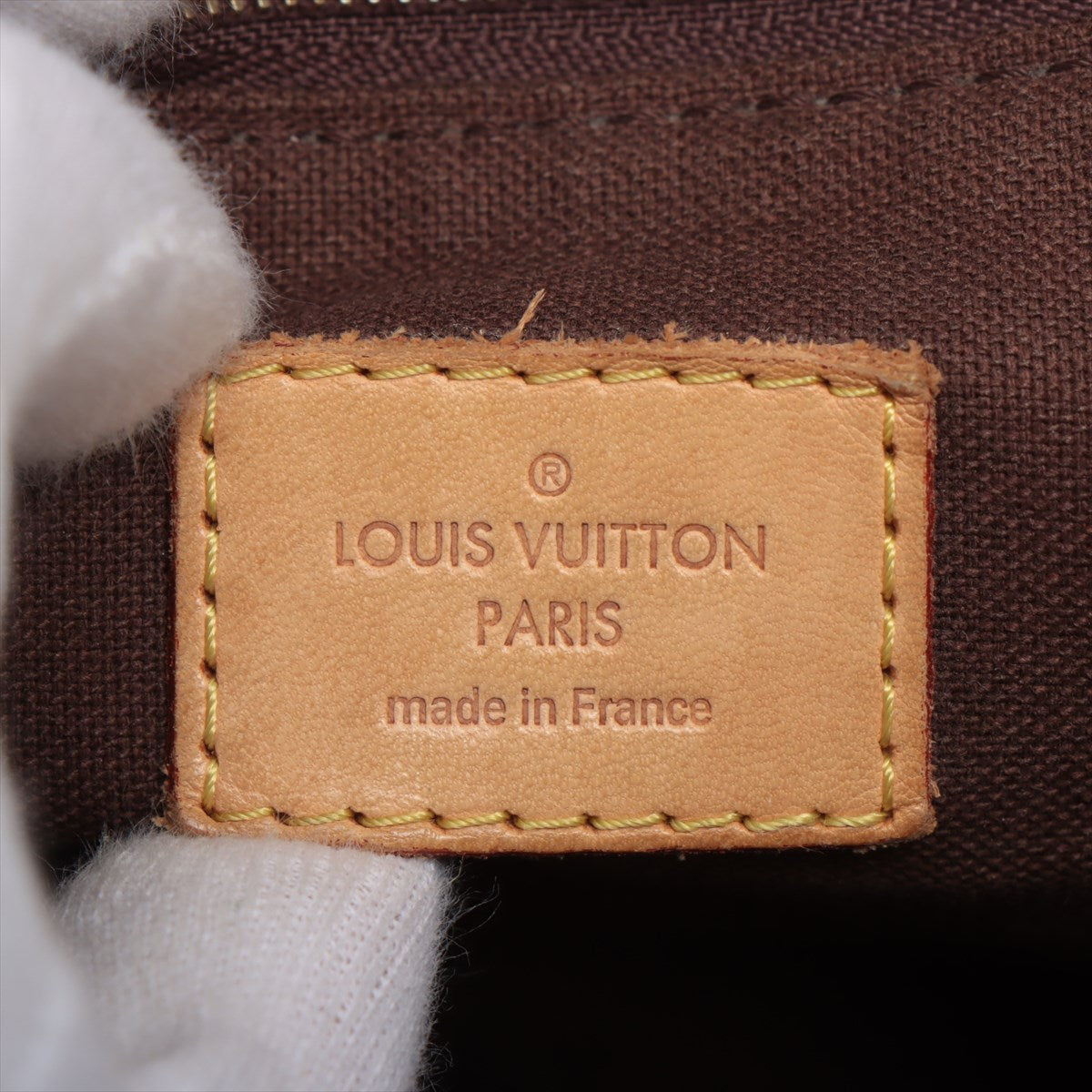Louis Vuitton Menilmontant Monogram Canvas, Brown, Canvas, Handbag