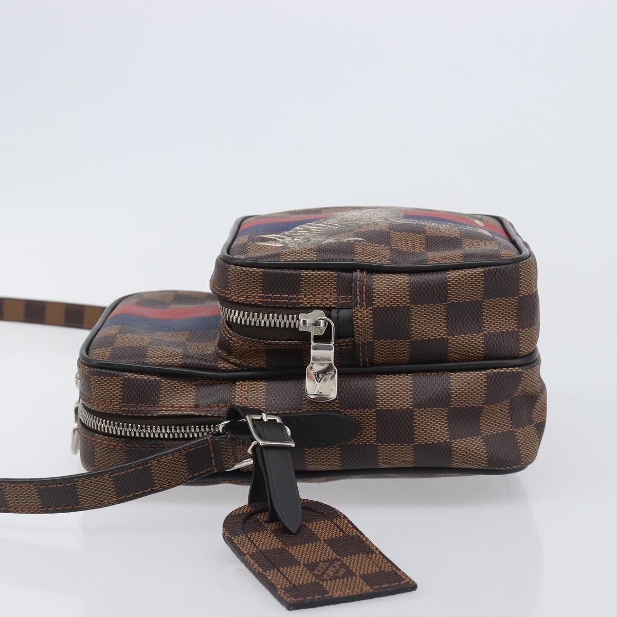 Louis Vuitton Amazone Limited Edition Chapman Savane Damier, Brown, Canvas, Handbag