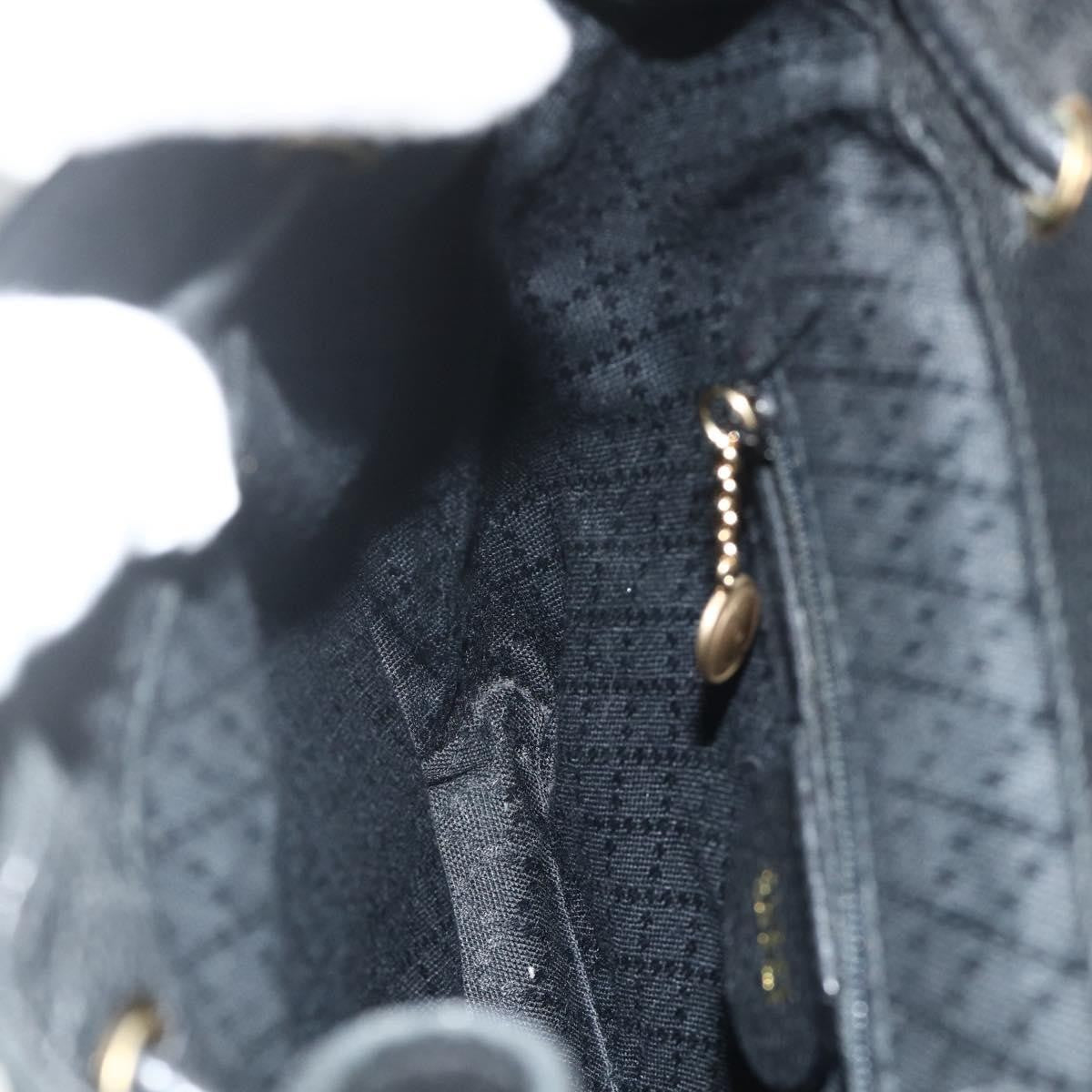 Gucci Gucci bamboo daim, Black, Suede, Backpack