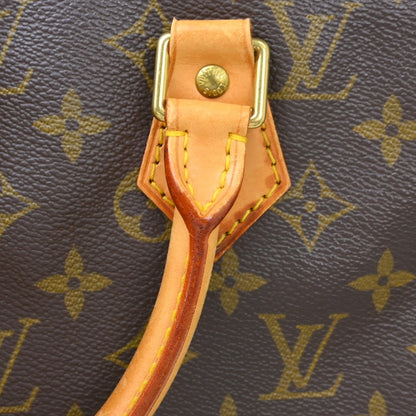 Louis Vuitton Alma Monogram Canvas, Brown, Canvas, Handbag