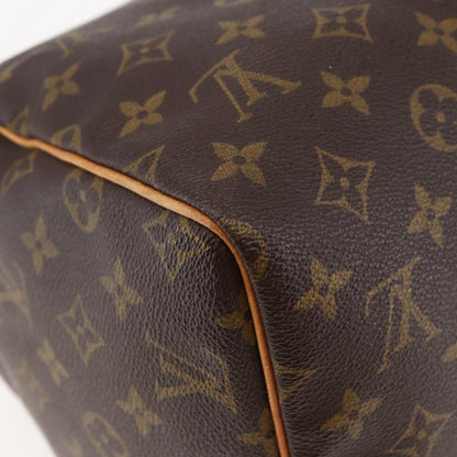 Louis Vuitton Speedy Handbag Monogram Canvas, BROWN, CANVAS, Handbag