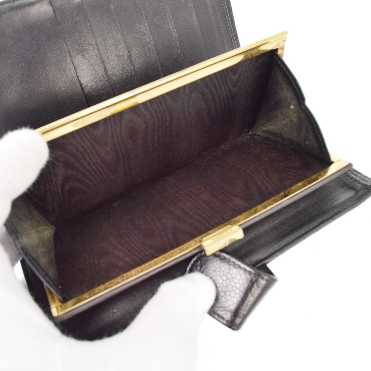Chanel Timeless CC French Caviar, Black, Leather, Wallet