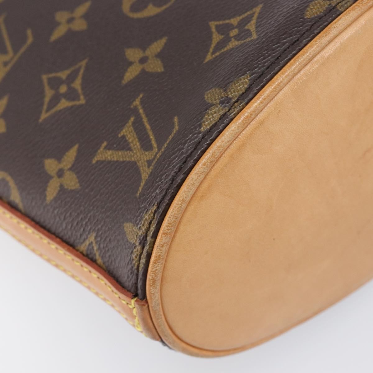Louis Vuitton Drouot Monogram Canvas, Brown, Canvas, Shoulder Bag