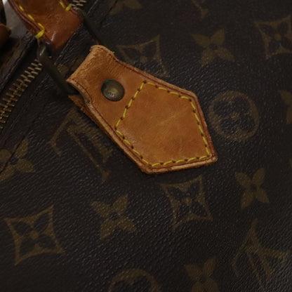 Louis Vuitton Speedy Handbag Monogram Canvas, BROWN, CANVAS, Handbag