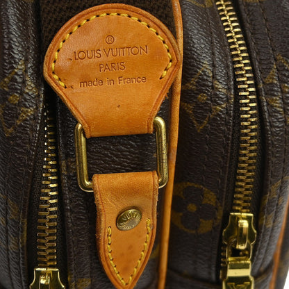 Louis Vuitton Reporter Monogram Canvas, Brown, Canvas, Shoulder Bag