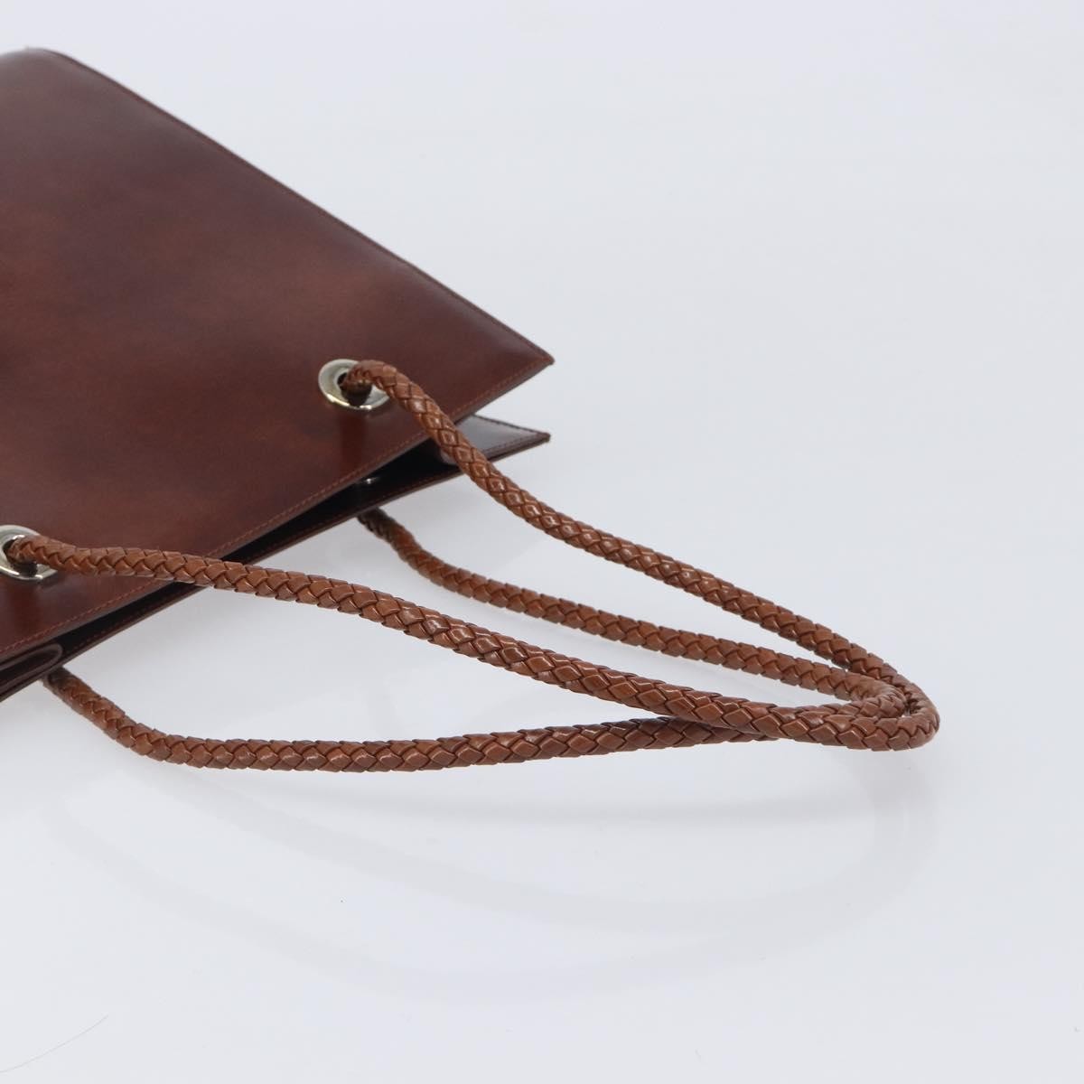 Cartier Panthère Patent Leather, Brown, Patent Leather, Tote Bag