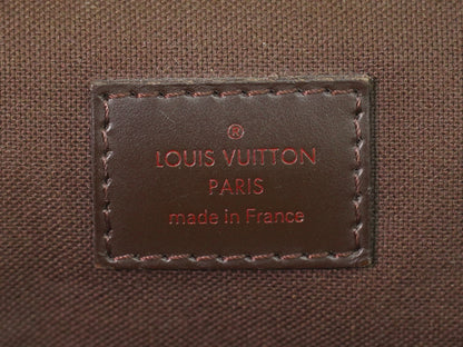 Louis Vuitton Brooklyn Damier Ebene, Brown, Canvas, Shoulder Bag