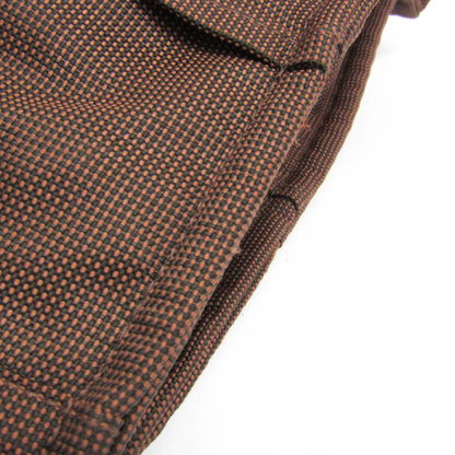 Hermes Fourre-tout Herline Canvas, Brown, Canvas, Tote Bag