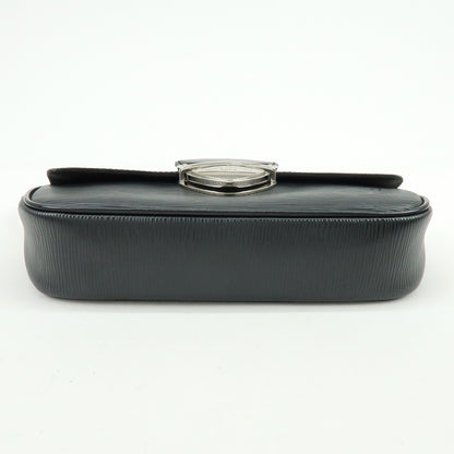 Louis Vuitton Montaigne Clutch Epi Leather, Black, Leather, Clutch