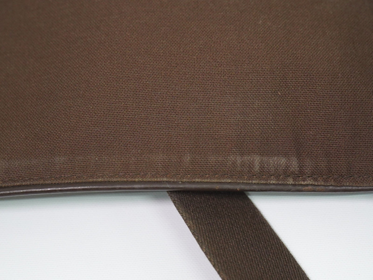 Louis Vuitton Brooklyn Damier Ebene, Brown, Canvas, Shoulder Bag
