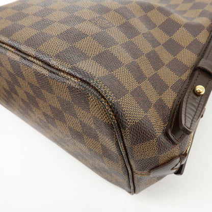 Louis Vuitton Cabas Rivington Damier, Brown, Canvas, Tote Bag