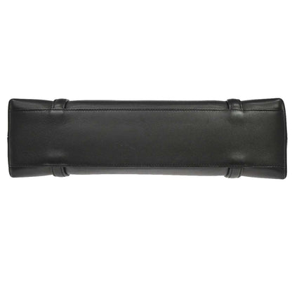 Cartier Cabochon Leather, Black, Leather, Handbag