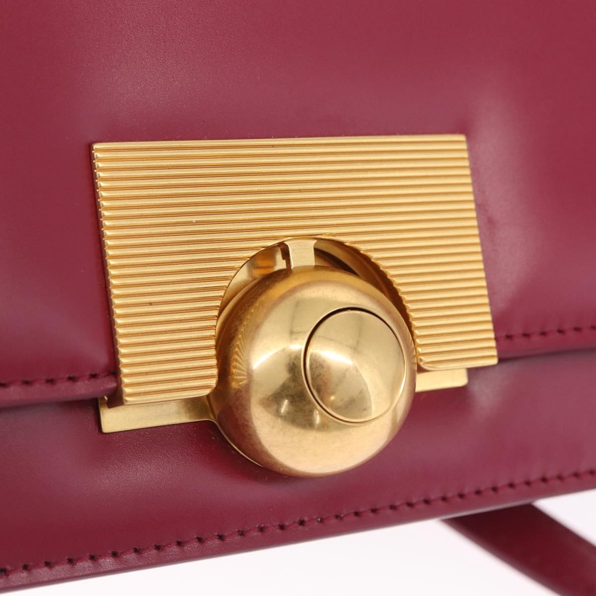 Bottega Veneta BV Classic Spazzolato Leather, Red, Leather, Handbag