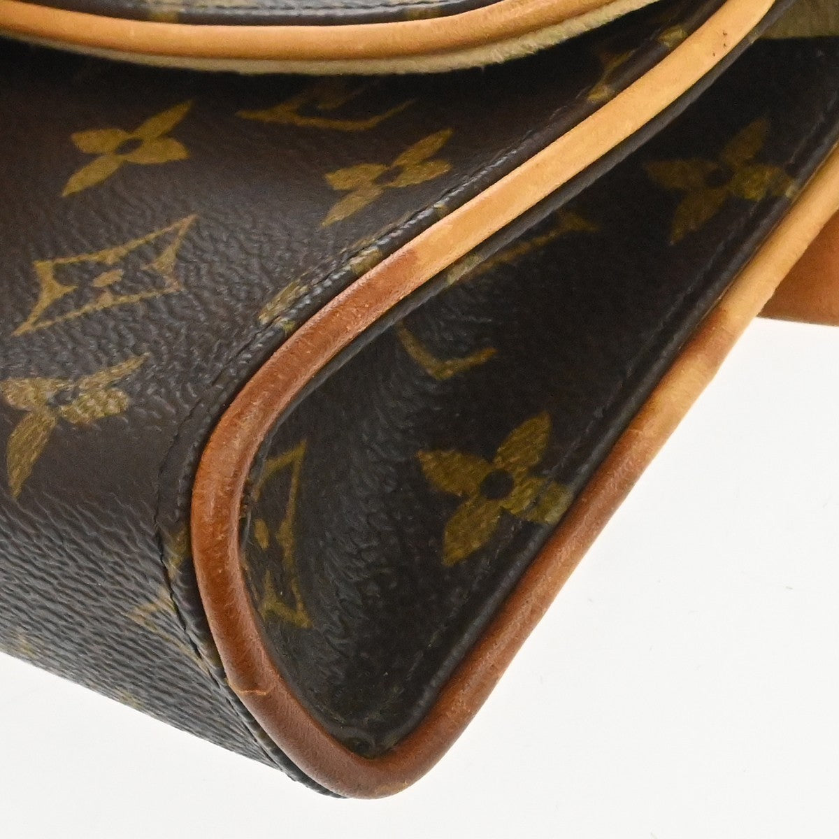 Louis Vuitton Florentine Monogram, Brown, Canvas, Clutch